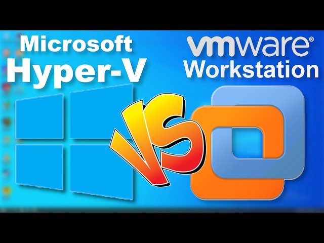 How Bad Is It? - Hyper-V vs Vmware Workstation - Both Free Which is Better