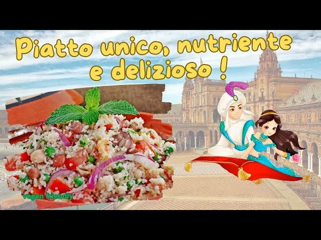 TABULÉ DI LEGUMI  VEGANO - PIATTO PER L'ESTATE