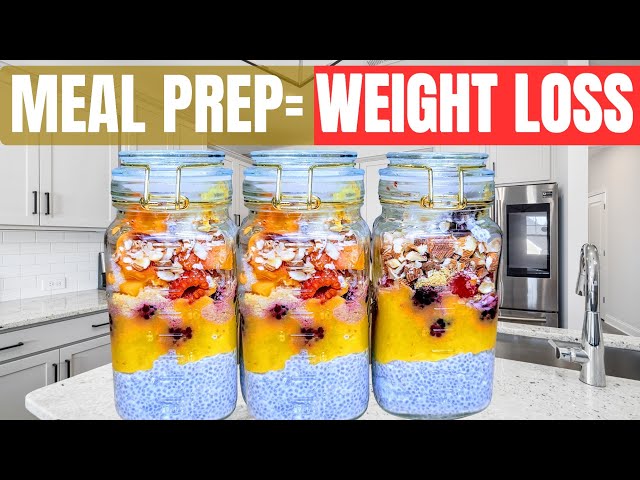 Healthy Breakfast meal prep ideas for weight loss