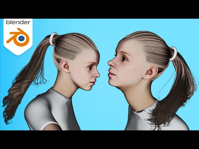 How to Create and Simulate Hair in Blender 4.3