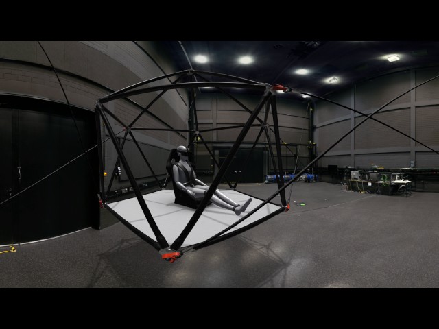 A 360 video tour of the MPI Cable Robot Simulator