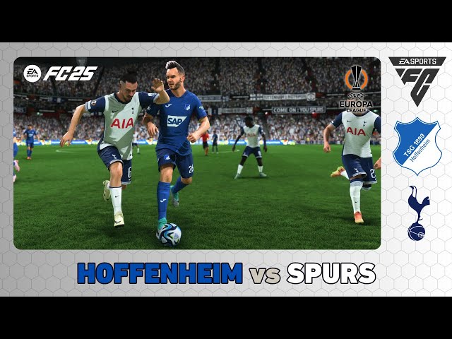 TSG HOFFENHEIM vs TOTTENHAM HOTSPUR - UEFA Europa League 2024/25 - EA SPORTS FC 25