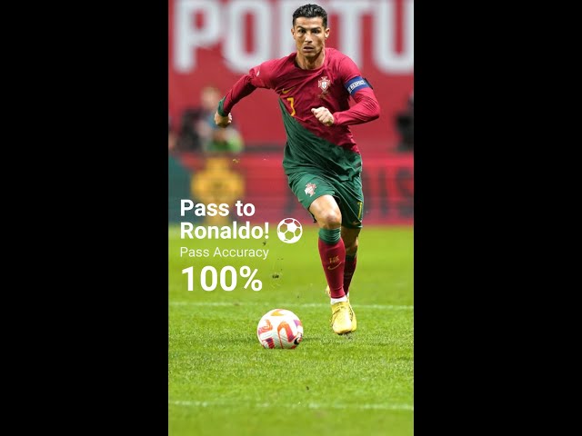 Ronaldo Needs You! ⚽🔥 Pause the Video, Hit the Target  #ronaldo