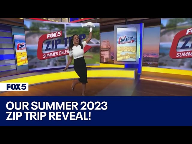 Watch as we reveal our Summer 2023 Zip Trip Destinations! | FOX 5 DC