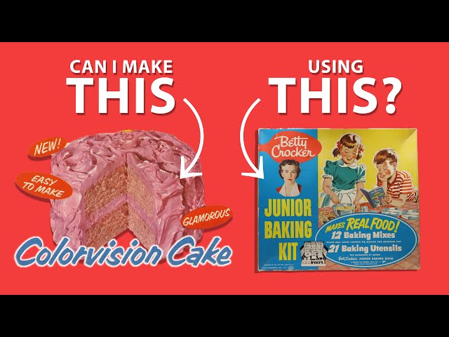 Can I Bake a Real Cake Using a Vintage Kid's Toy?