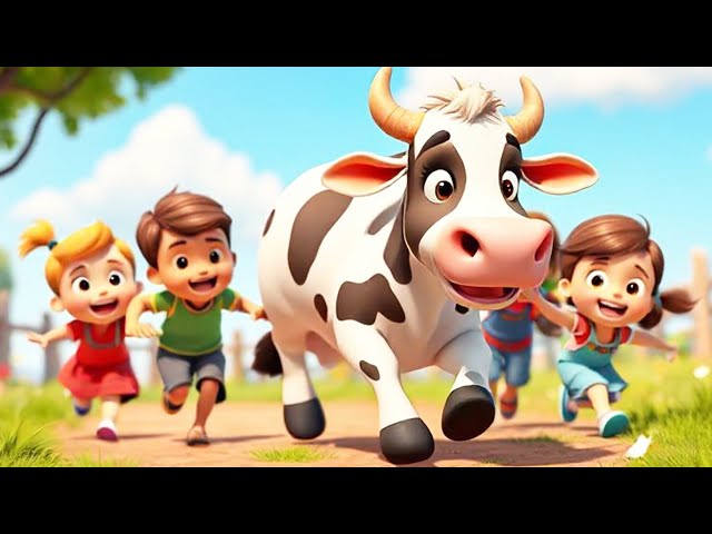 Gaiya Meri Aati Hai | 3D Animated Hindi Rhymes for Kids