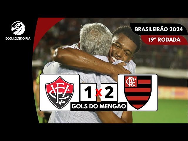 VITÓRIA 1X2 FLAMENGO - GOLS DO MENGÃO | BRASILEIRÃO 2024