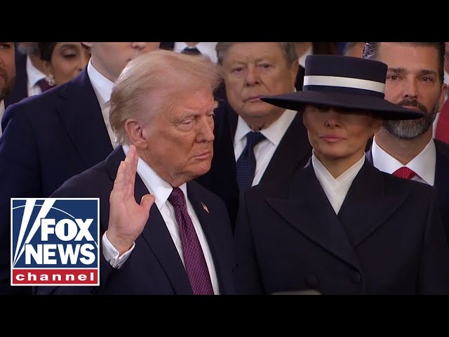 BREAKING: Trump, Vance sworn in 47th president, vice president