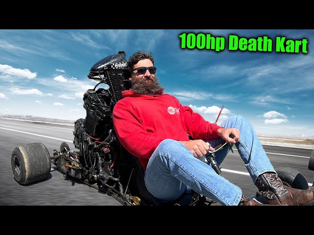 I Bought a 100-HP Motorcycle Powered Go Kart for $1300