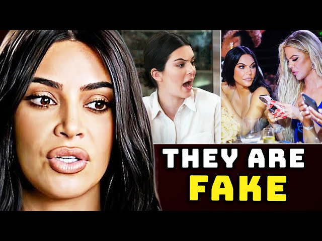 The Kardashians Are Making Up Drama For Their TV Show (they are desperate for viewers)