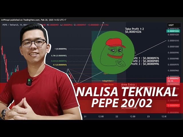 [Signal Trading 20/02/2025] PEPE Konsolidasi, 50% Naik & 50% Turun, Wait n See dulu!!