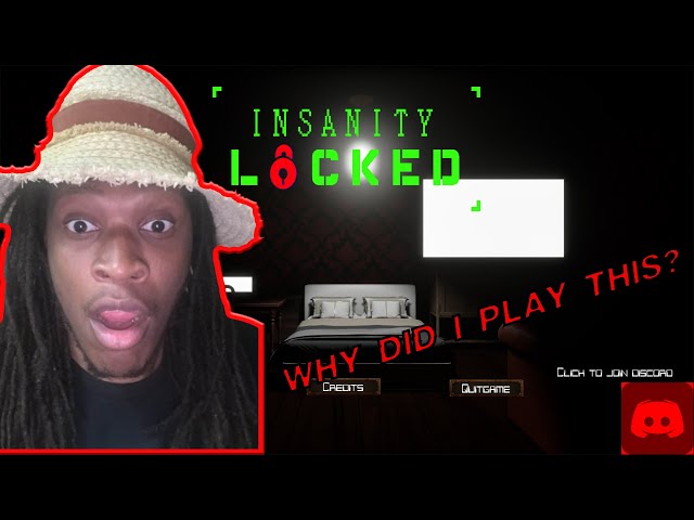 This INDIE Horror Game Is SCARIER Than FNAF… (Insanity Locked)