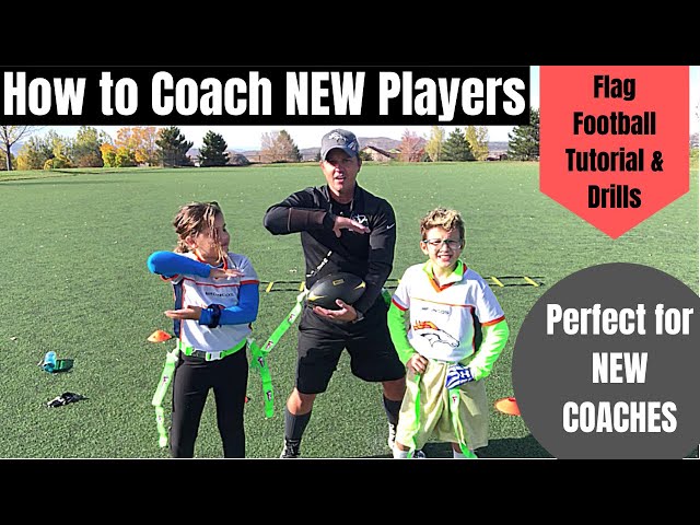 Youth Flag Football Tutorial for First Time Coaches | Teach NEW Players Flag Football Fundamentals