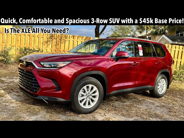 2025 Toyota Grand Highlander XLE: TEST DRIVE+ FULL REVIEW