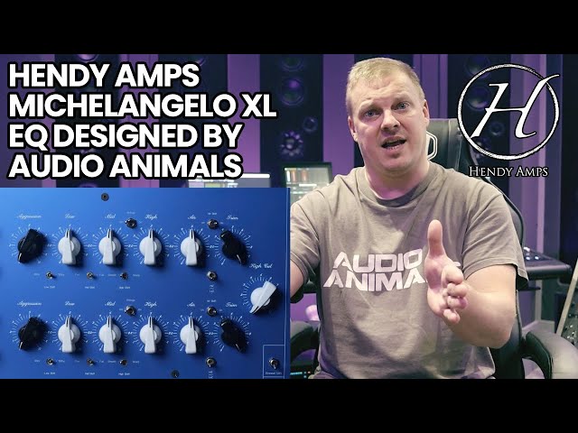 Hendy Amps Michelangelo XL EQ Designed By Audio Animals