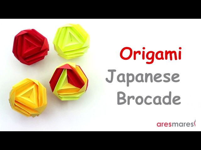 Origami Japanese Brocade Variation (easy - modular)