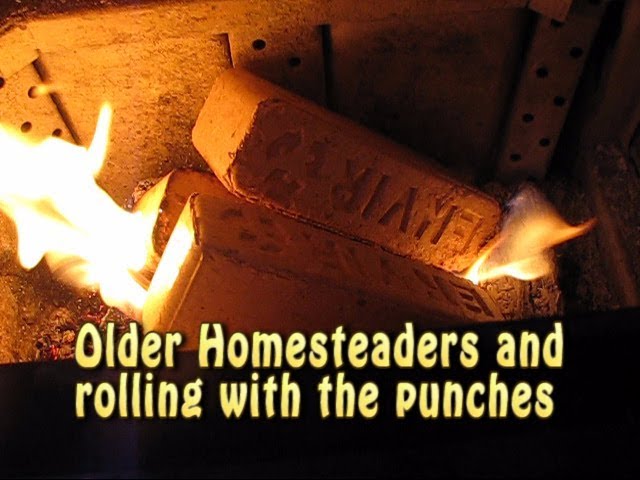 Older Off Grid Homesteaders: Rolling With The Punches: Wood Cookstoves and Fuel Alternatives