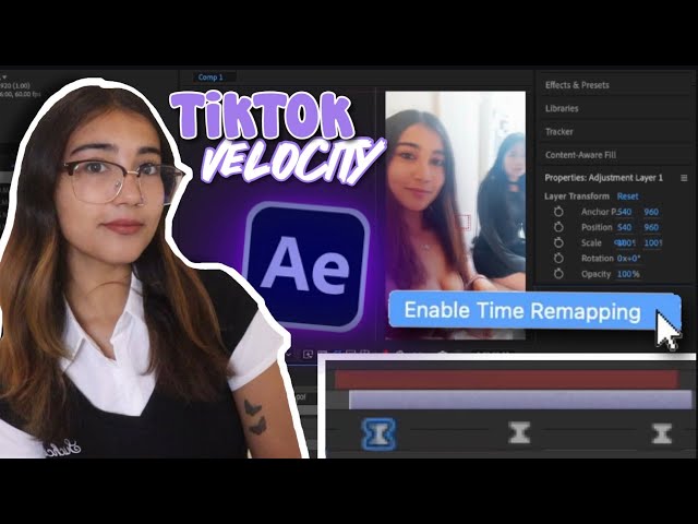 TikTok Style Velocity for VIRAL EDITS on Adobe After Effects! 2024 Tutorial (NO PLUGINS)