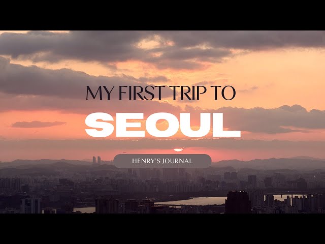 First time in Seoul ☔🍂 | Stroll around and taking photos with me | Korea Travel Vlog