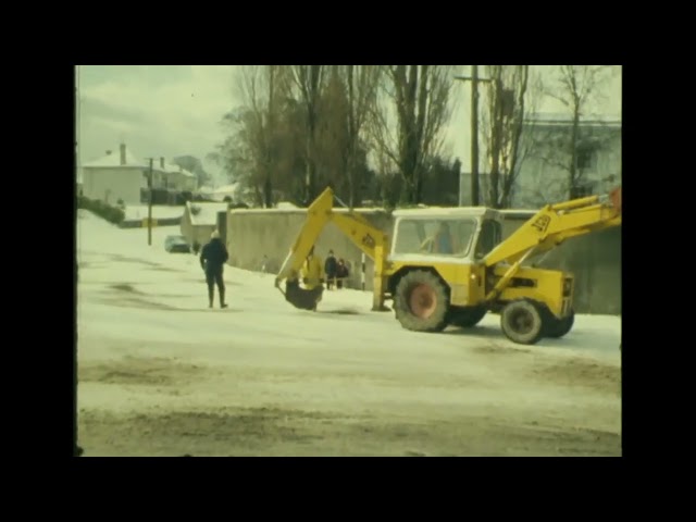 Treacherous Roads Cut Off By Snow, Ireland 1978