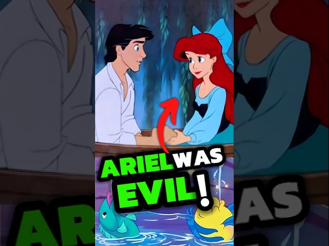 PRINCE ERIC NEVER LOVED ARIEL 😰🤫💀 #thelittlemermaid #ariel #disney #shorts