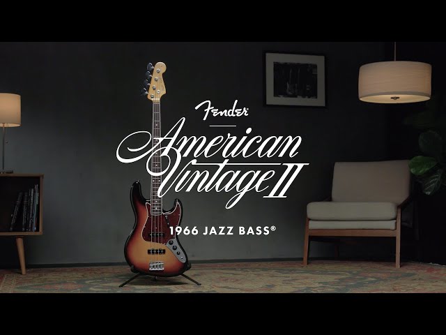 Exploring the American Vintage II 1966 Jazz Bass | American Vintage II | Fender