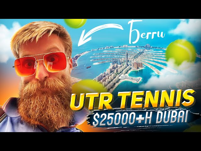 ТРЕШ НА UTR TENNIS ALTANTIS THE PALM $25k DUBAI BOGDAN BOBROV ATP 495 | Medvedev & Paire рекомендуют