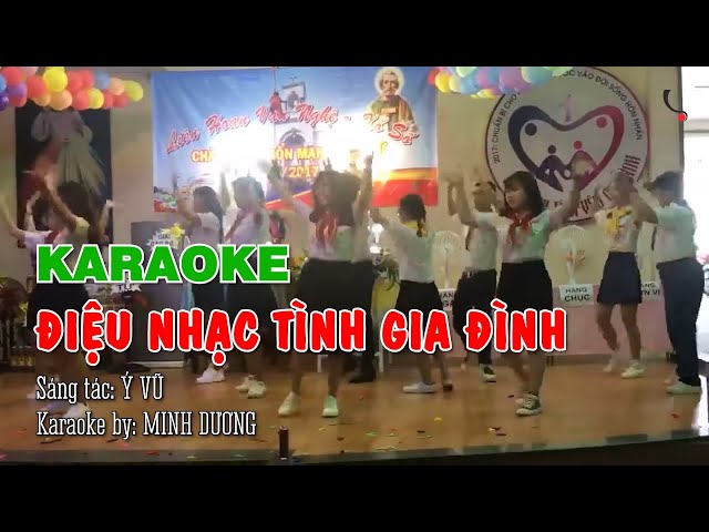 ĐIỆU NHẠC TÌNH GIA ĐÌNH | KARAOKE BEAT TNTT GX PHƯỚC HÒA 2017