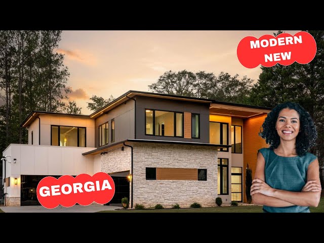 🔴 Georgia New Construction Homes TOUR! Atlanta's Top Modern Homes