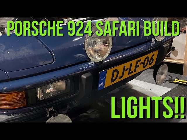 Building a Porsche 924 Safari: Build Update. #Lights #Interior