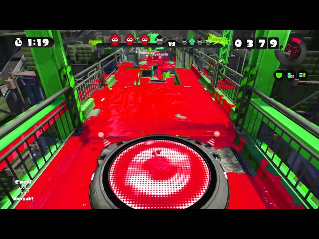 Splatoon Color Ink Test (Red/Sea Salt/Pee/Toxic)