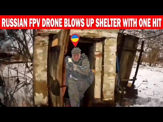 Raid: Russian Fpv Drone Blows Up Shelter With One Hit