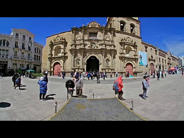 #Pavarotti La Paz - Bolivia, atrio de la iglesio San Francisco