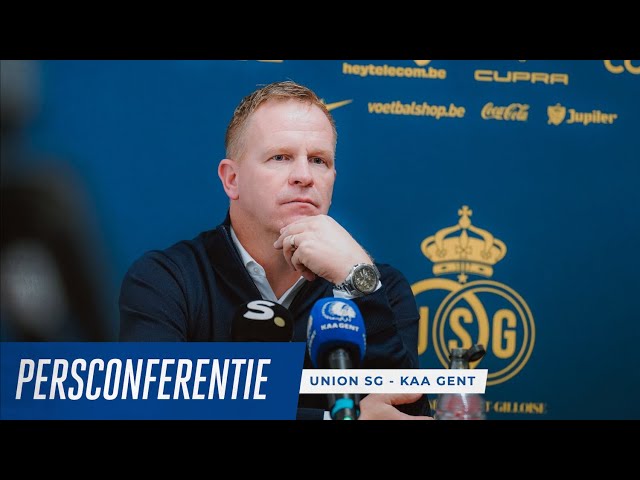 🎙️ Persconferentie na Union - KAA Gent (Croky Cup)