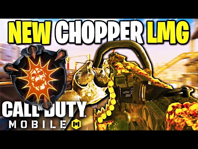 HOW TO GET *CHOPPER* RIGHT NOW AND NUKE WITH THE NEWEST LMG OF SEASON 7 IN CALL OF DUTY MOBILE