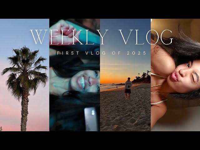 WEEKLY VLOG ♡ first vlog of 2025 ⭐️