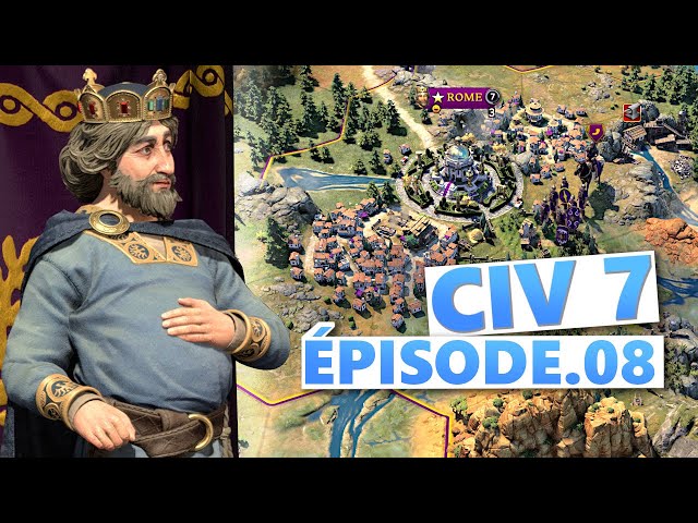 On termine l'Antiquité en beauté // Civilization 7 gameplay fr ép.08