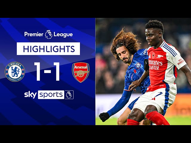 Deadlock at the Bridge! 🔒 | Chelsea 1-1 Arsenal | Premier League Highlights