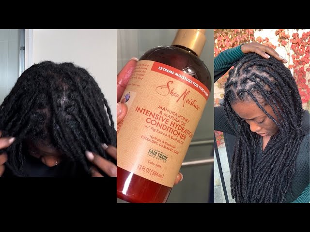 HAIR CARE ROUTINE|| DEEP WASH AND INTERLOCK(RETWIST) MY LOCS WITH ME #hairwashday #locs #dreadlocs