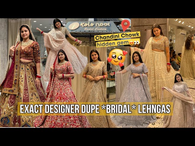 TRENDY DESIGNER *BRIDAL LEHNGAS* | Kalanoor Chandini Chowk Collection | Kashika