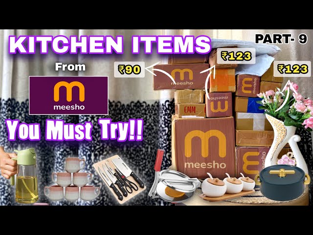 16 Meesho Kitchen Items You Must Have 😍Part-9 | Meesho Kitchen Finds