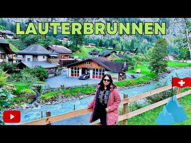 Lauterbrunnen : A Swiss Fairyland! (We Found Paradise) in 4K HDR 60 fps ❤️❤️