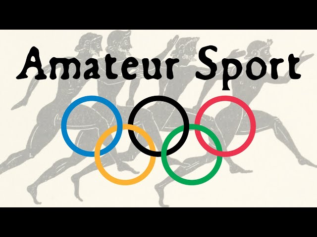 How Amateur are the Olympics?