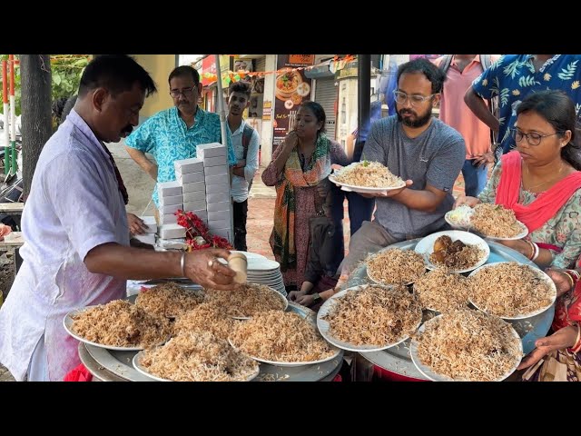 Kolkata's Best Street Biryani Price ₹ 190/- Only । Indian Street Food