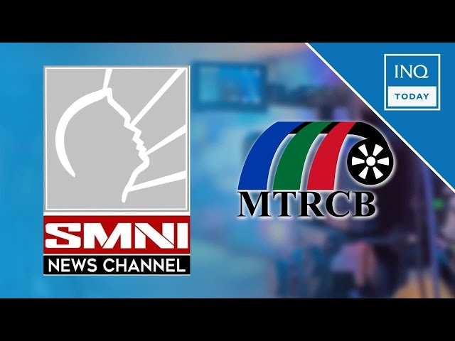 SMNI suspended for 28 days more as MTRCB junks its plea | INQToday