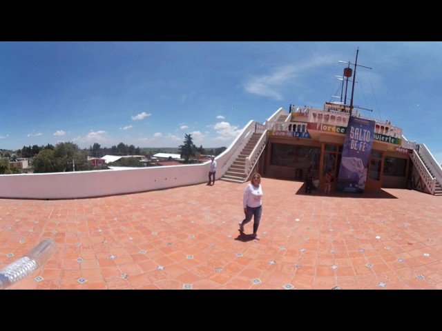 La barca de la fe Tlaxcala. vista 360 grados,