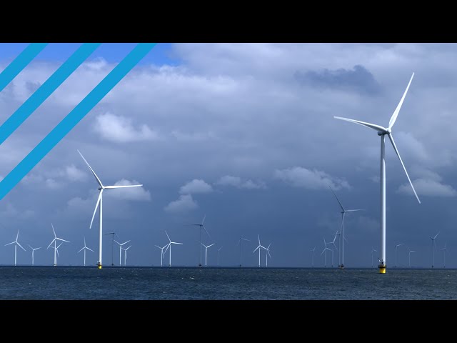 Windpark Fryslan and a Sunshower - VR180 3D 360