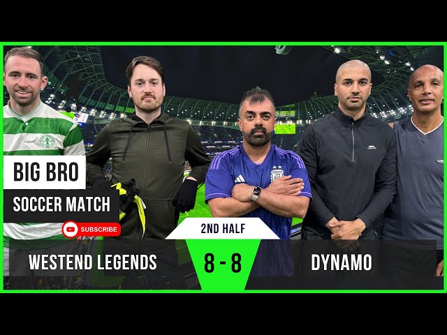 2nd Half | Dynamo 8 - 8 Westend Legends | Championship Thriller | Big Bro Soccer | Glasgow 5-a-side