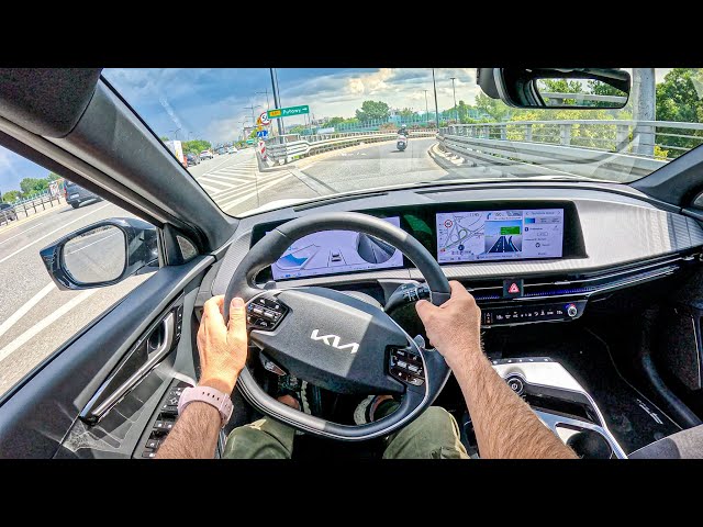 NEW KIA EV6 GT-Line AWD 2024 🇰🇷 [325hp] |0-100| POV Test Drive #2086 Joe Black