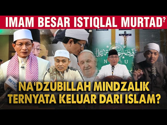 IMAM BESAR MASJID ISTIQLAL AKHIRNYA MURTAD!! KELUAR DARI ISLAM!!?